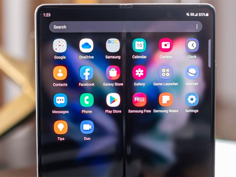 D&ugrave;ng 5G tr&ecirc;n Samsung Galaxy Z Fold3